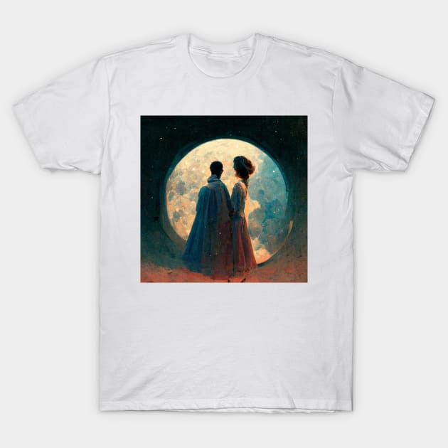 Romeo and Juliet T-Shirt by AbstractArt14